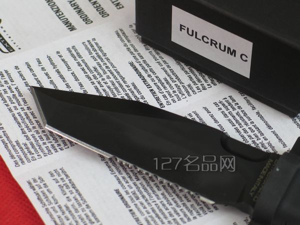 极端武力支点紧凑版战术直刀 FULCRUMC BLACK 127名品