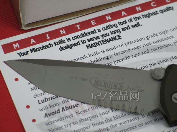 美国微技术MICROTECH 162-8战术折刀